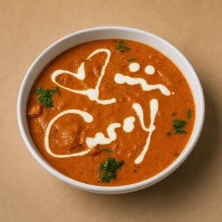 Butter Chicken Curry With Rice